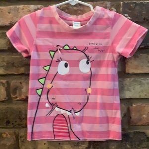 Pink Dinosaur Tee